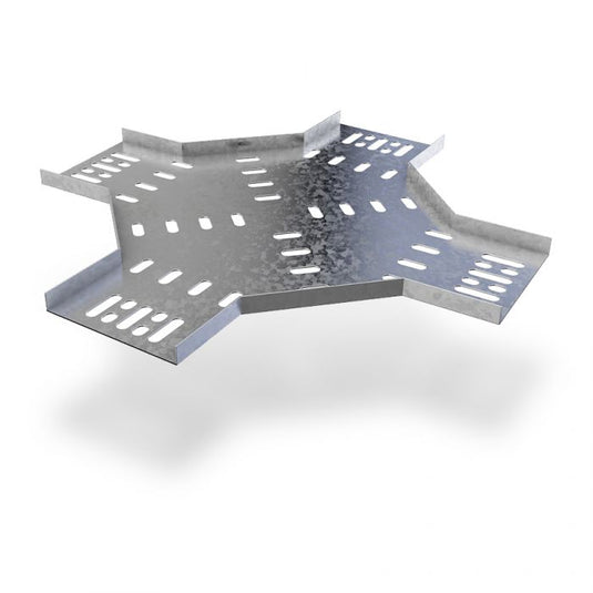 100mm Flat 4 Way Equal Intersection for Light Duty Cable Tray