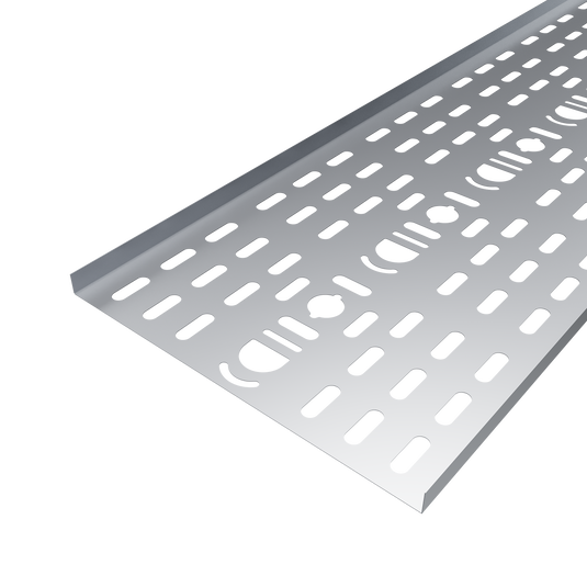 225mm Light Duty Cable Tray 3M Length