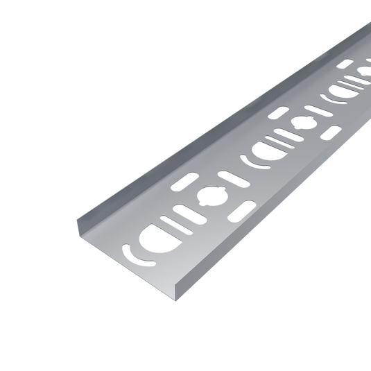 75mm Light Duty Cable Tray 3M Length