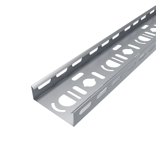 75mm Medium Duty Cable Tray 3M Length