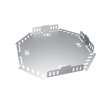 Flat 4 Way Equal Intersection for Heavy Duty Cable Tray