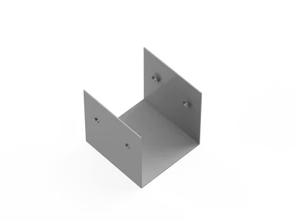 150mmx75mm Coupler Steel Trunking Galvanised